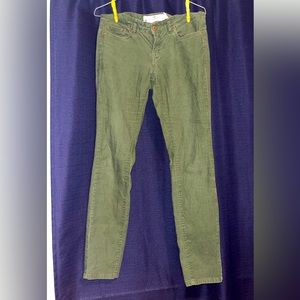 Olive Corduroy Pants